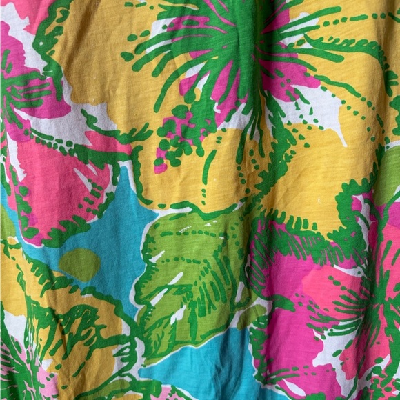 Lilly Pulitzer Palm Big Flirt Floral Maxi Dress XS - Picture 9 of 12